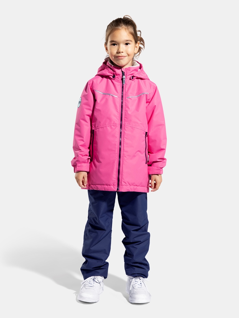 Куртка для девочек S23-20301 (00617 (розовый))