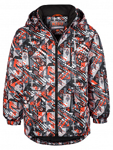 Куртка для мальчиков S20-10301R (03011R18 (оранжевый-серый))