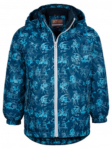 Куртка для мальчиков и девочек S20-30301R (09022R18 (темно-синий-голубой))