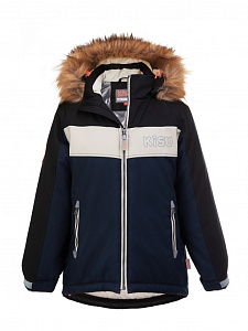 Куртка для мальчиков W22-10302 (00903 (темно-синий))