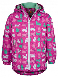 Куртка для мальчиков и девочек S20-30301R (06031R17 (фуксия-светло-зеленый))