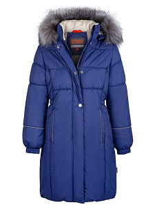 Пальто для девочек W21-20402 (00905 (синий))